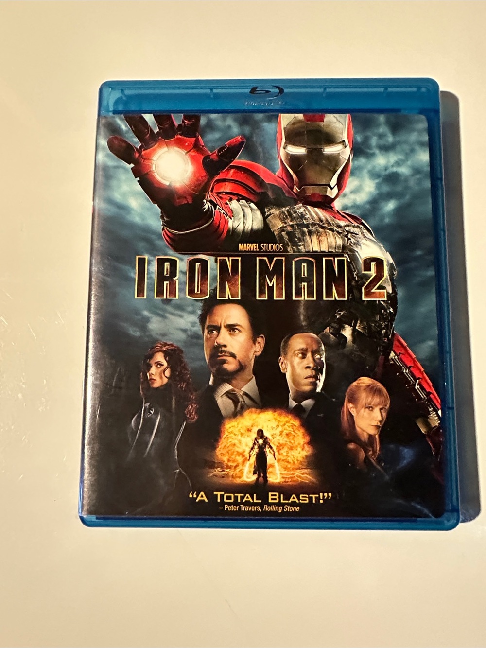 Marvel Iron Man 2 Blu-ray - Red, Gold & Blue Artwork